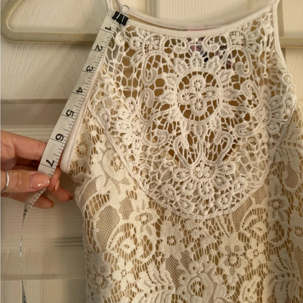 Lace Bodysuit with button opening - size XS - Picture 10 of 12
